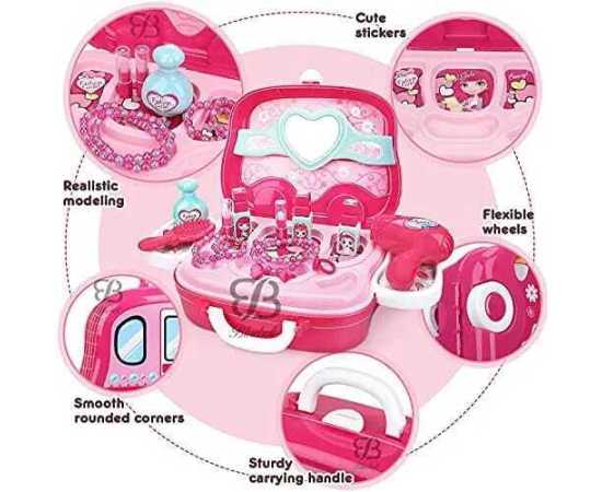 Beauty Makeup Set Suitcase Kit Toys For GirlsBeauty Makeup Set Suitcase Kit Toys For Girls