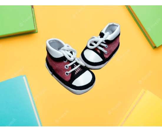 New Born Baby Casual Shoes  - 1 Pair