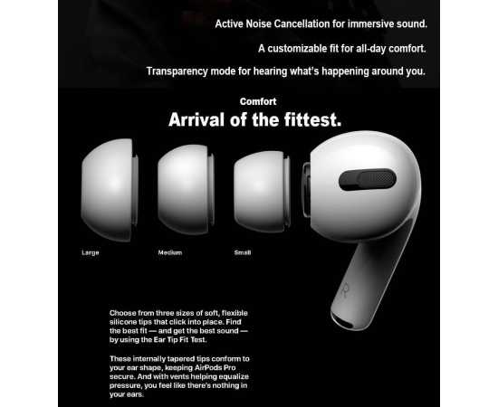 AirPods Pro Wireless Earbuds Bluetooth 5.0 - White