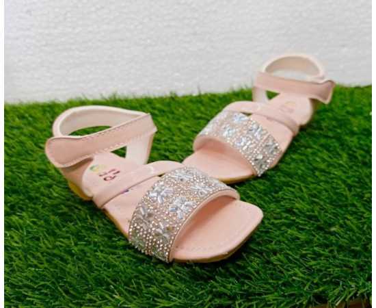 Patent Baby Soft Sandal For Girls - 1 Pair