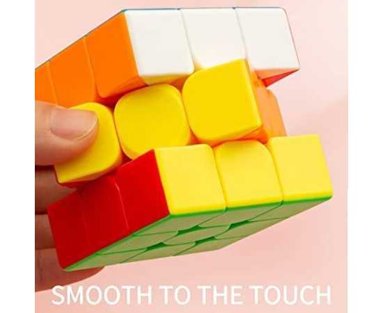 Magic Speed Cube 3x3 Sticker less Puzzle Toys
