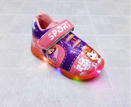 Barbiee Doll Led Lighting Shoes For Girl - 1 Pair