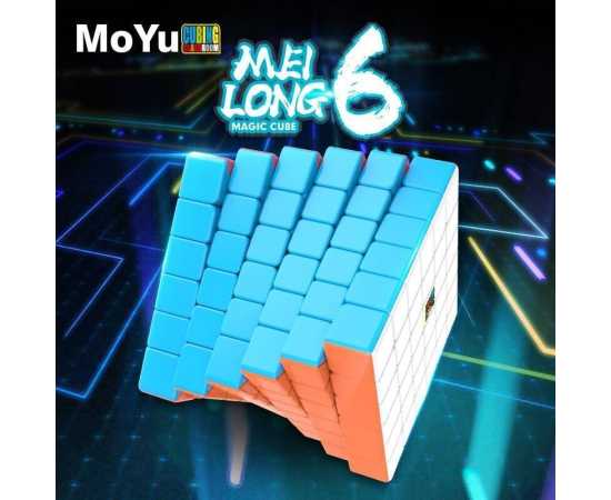 Moyu 6x6 Meilong Fast Speed Cube Puzzle Toy