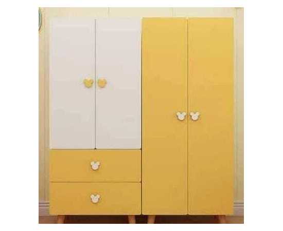 Modern Wooden Lamination Drawer Kids Wardrobe