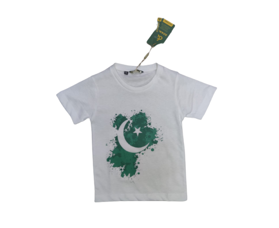 Pakistan Flag 14 August Patriotic Independent Day T-Shirt For Kids