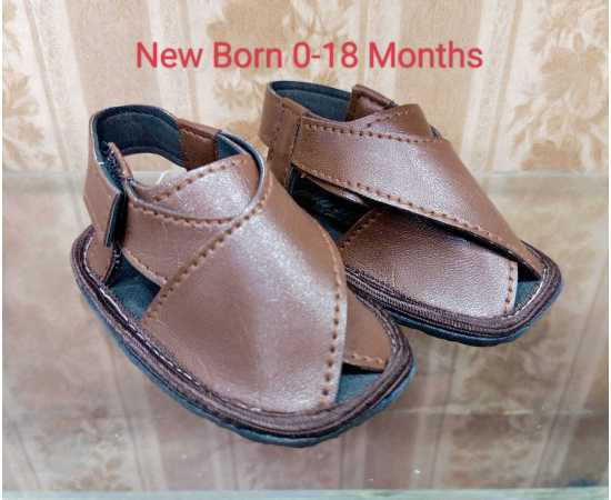 New Born Baby Khairi Sandal - 1 Pair