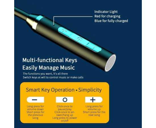 TWS Wireless Bluetooth Neckband