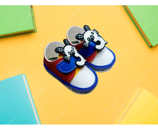 New Born Baby Casual Shoes  - 1 Pair
