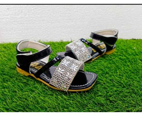 Patent Baby Soft Sandal For Girls - 1 Pair