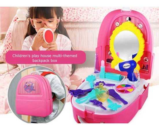 3 in 1 Beauty Makeup Kit Suitcase For Kids