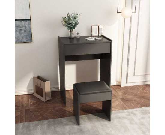space saving dressing table with stool For Home