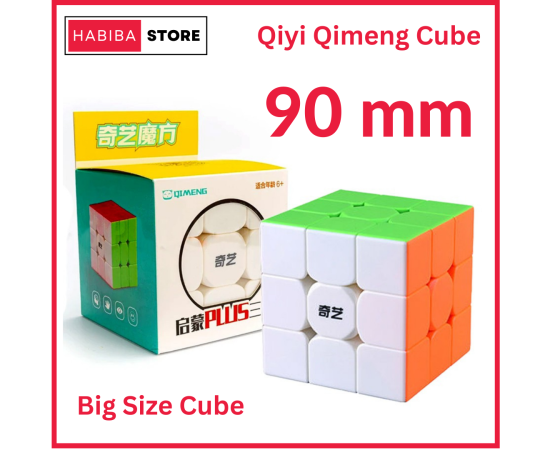 Big Cube Qiyi Qimeng Plus 3x3 Sticker less Educational Puzzle Toys