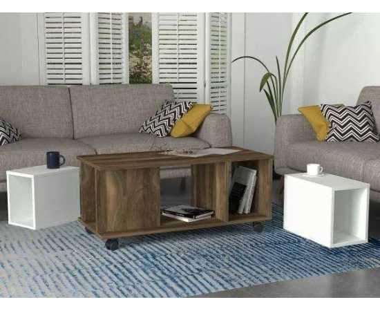 Smart living room Center table with 2 Sitting Seats