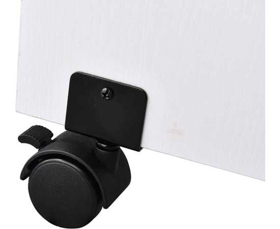 Wooden Multi-functional Expandable Folding Dining Table - White