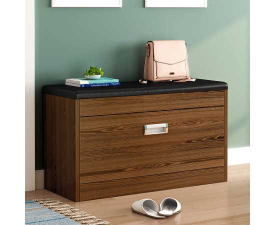 Shoe Rack Organizer Cabinet With 3 Layers Pulldown