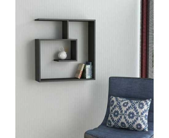 Wooden wall decorative shelf