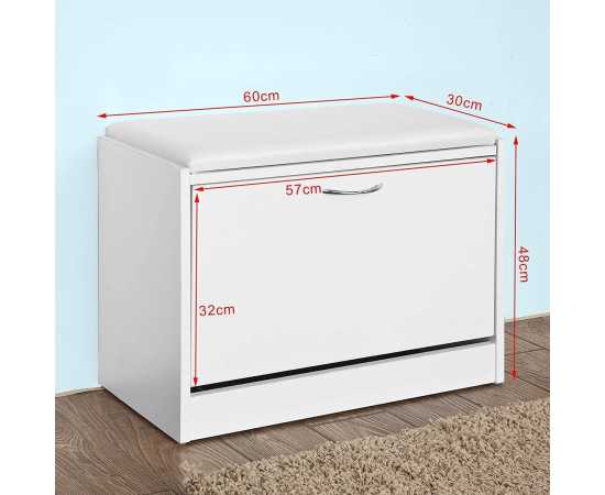 Wooden Shoe Organizer cabinet