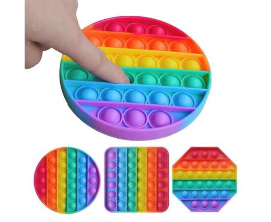 Silicone Pop it Fidget toy For Kids - 1 Piece