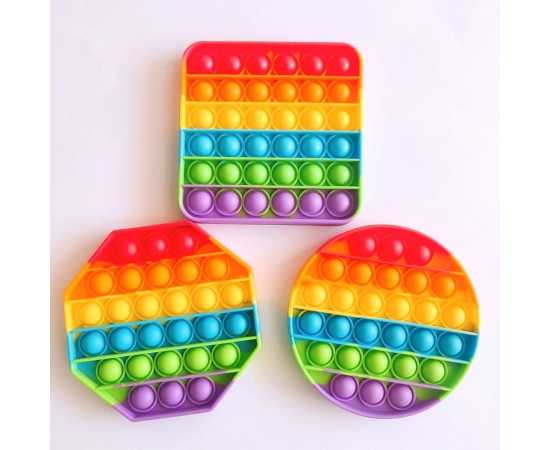 Silicone Pop it Fidget toy For Kids - 1 Piece