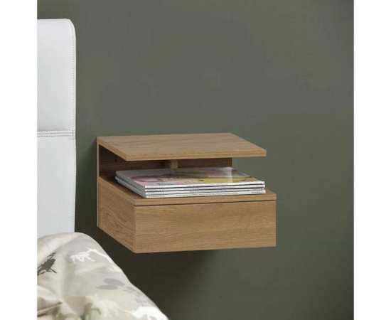 Toheed Wood Bed side Table Drawer