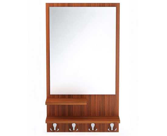Dressing Table with Shelf Mirror and Hanging HookDressing Table with Shelf Mirror and Hanging Hook