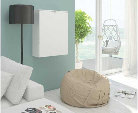 Toheed Wood Folding Wall Mounted Storage Desk