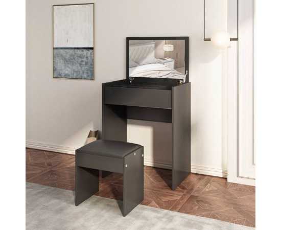 space saving dressing table with stool For Home
