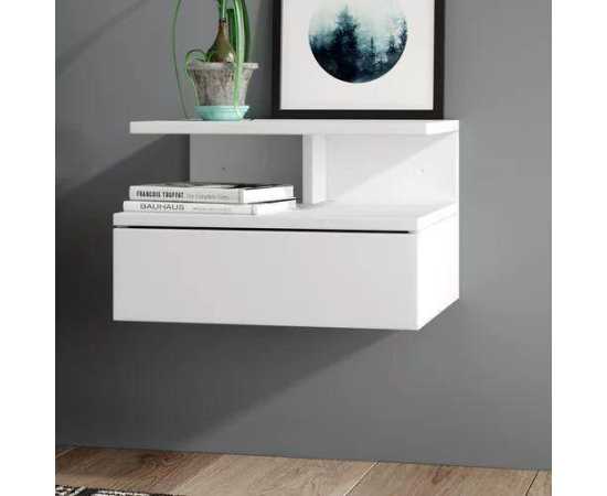 Toheed Wood Bed side Table Drawer