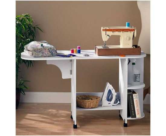Creative sewing machine table with storage space - TWST94