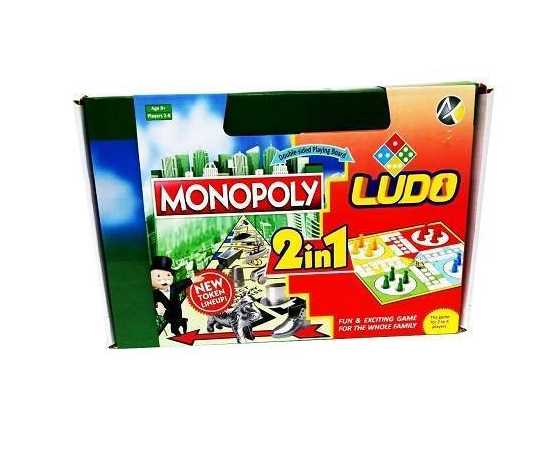 Trending 2 in 1 Monopoly Family Board Game