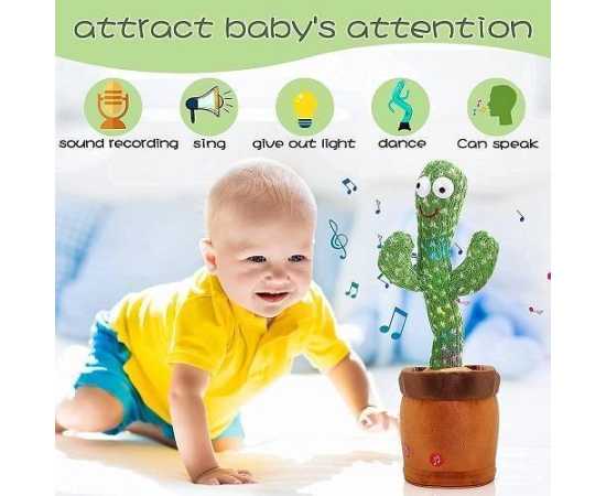 Dancing Cactus Talking Toy For Kids