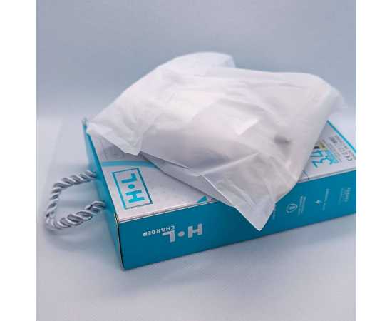 H.L 3.4a Auto-id Micro USB Fast Charger With Cable - White