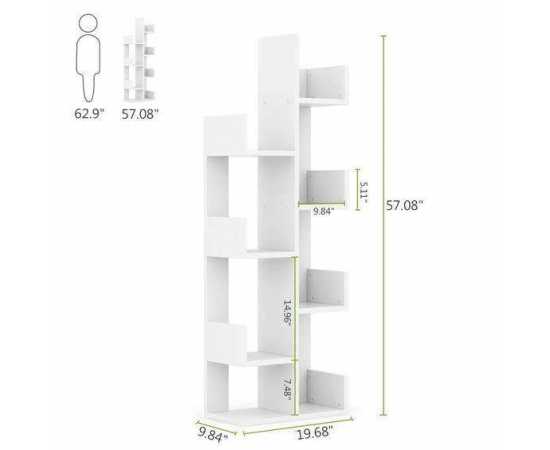 Wooden Modern multi purpose Book Rack - TWMR05