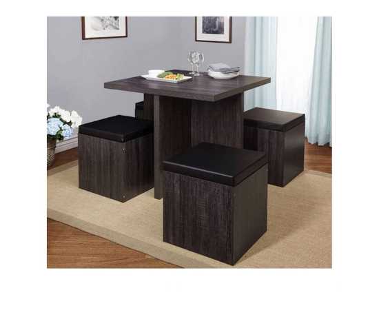 modern Dining table with 4 seats Set For Home -TWDT01