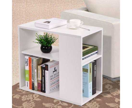Modern White Decorative Side table for living room - TWST15