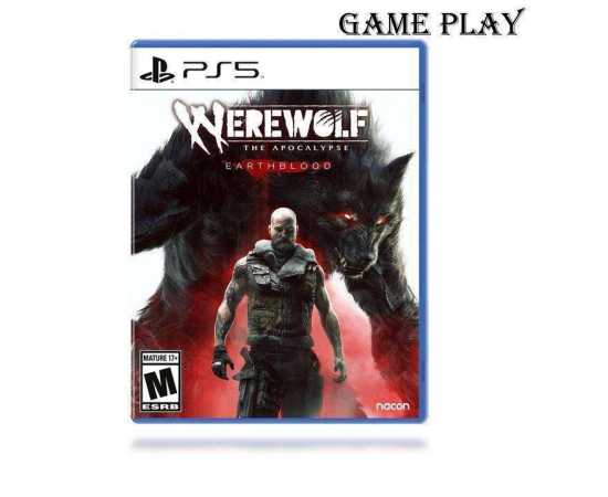 Werewolf The Apocalypse - Earthblood PlayStation 5 Game DVD