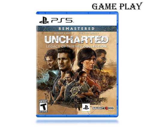 UNCHARTED Legacy of Thieves Collection PlayStation 5 Game DVD