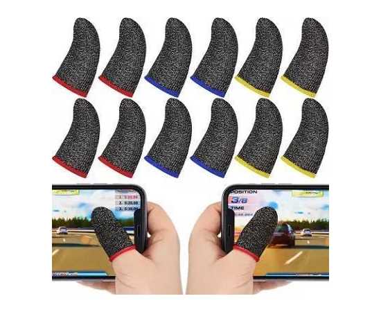 Anti-Sweat Touch Screen Sensitive fiber gaming - Pack of 2 Pair