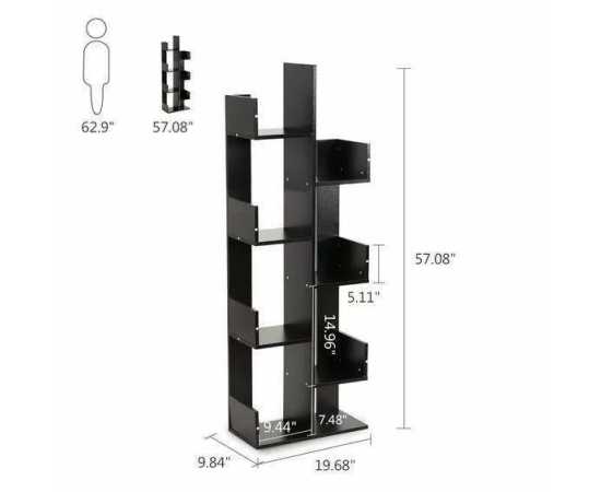Wooden Modern multi purpose Book Rack - TWMR05