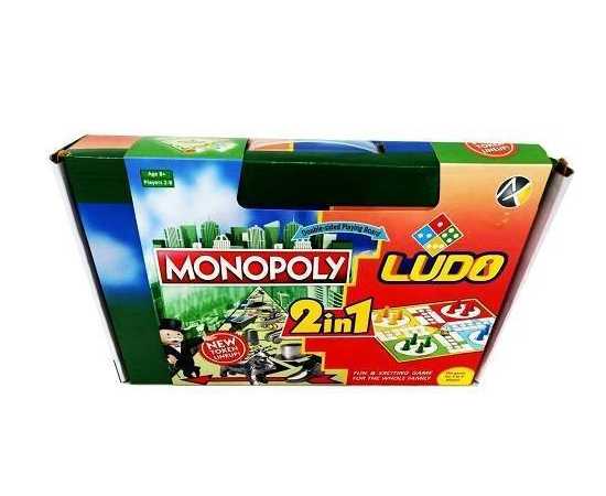 Trending 2 in 1 Monopoly Family Board Game