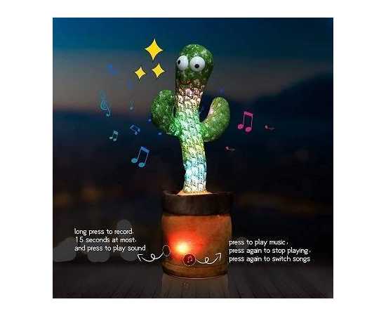 Dancing Cactus Talking Toy For Kids