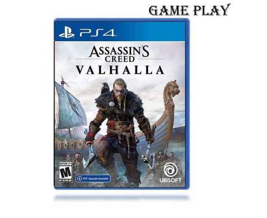 Assassins Creed Valhalla PlayStation 4 Game DVD