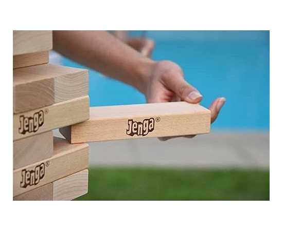 Classic Jenga Wooden Stacking Tower Board Game for Kids