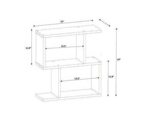 Modern Sofa Side table  For Living Room - MDF-TWST02