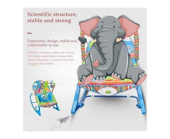 Newborn Infant Rocker With Music Breathable