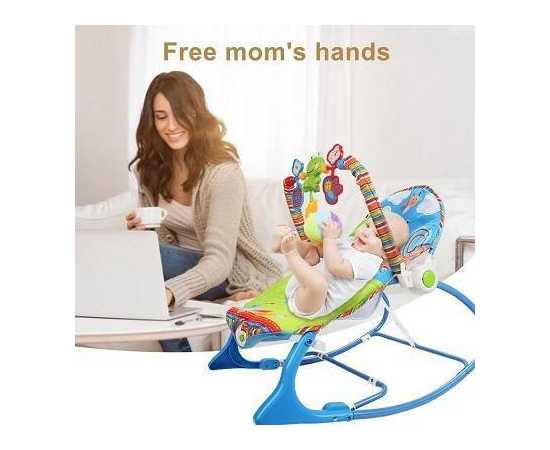 Newborn Infant Rocker With Music Breathable