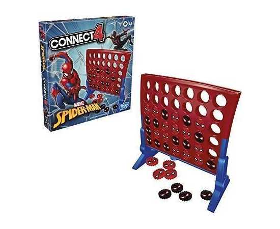2 Players Connect 4 Spider-Man Game for Kids
