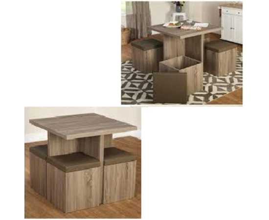 modern Dining table with 4 seats Set For Home - TWDT01