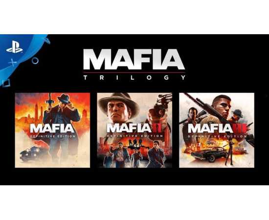 Mafia Trilogy PS4 PlayStation 4 Game DVD
