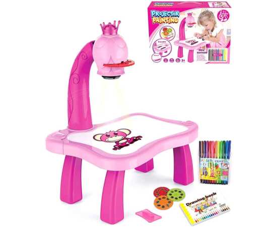 Painting & Drawing Early Learning Table Set For kids